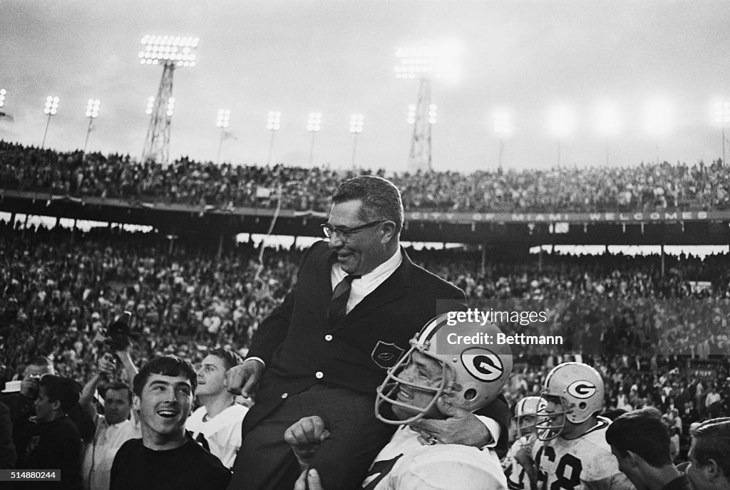 Victory Ride On The Shoulders Of Players