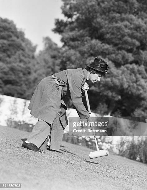 Harpo Marx gets a four-bagger in a desperate game of croquet, his favorite exercise, which kept him in physical trim for his athletic feats in the...