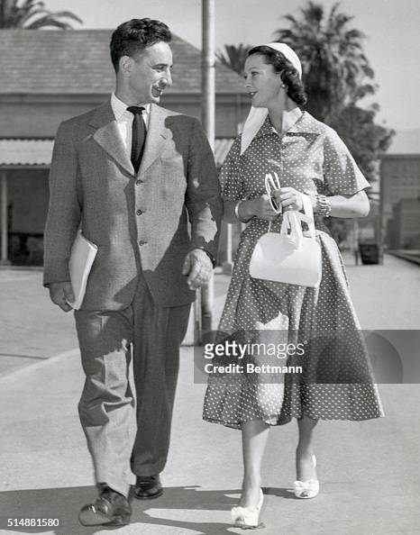 Director Elia Kazan with Vivien Leigh. Undated photograph, circa 1951 ...