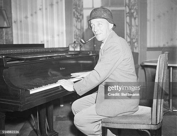 New York, NY: Back from a camp show tour of England and France, Bing Crosby, known to much of his American public as "The Groaner" and to his German...