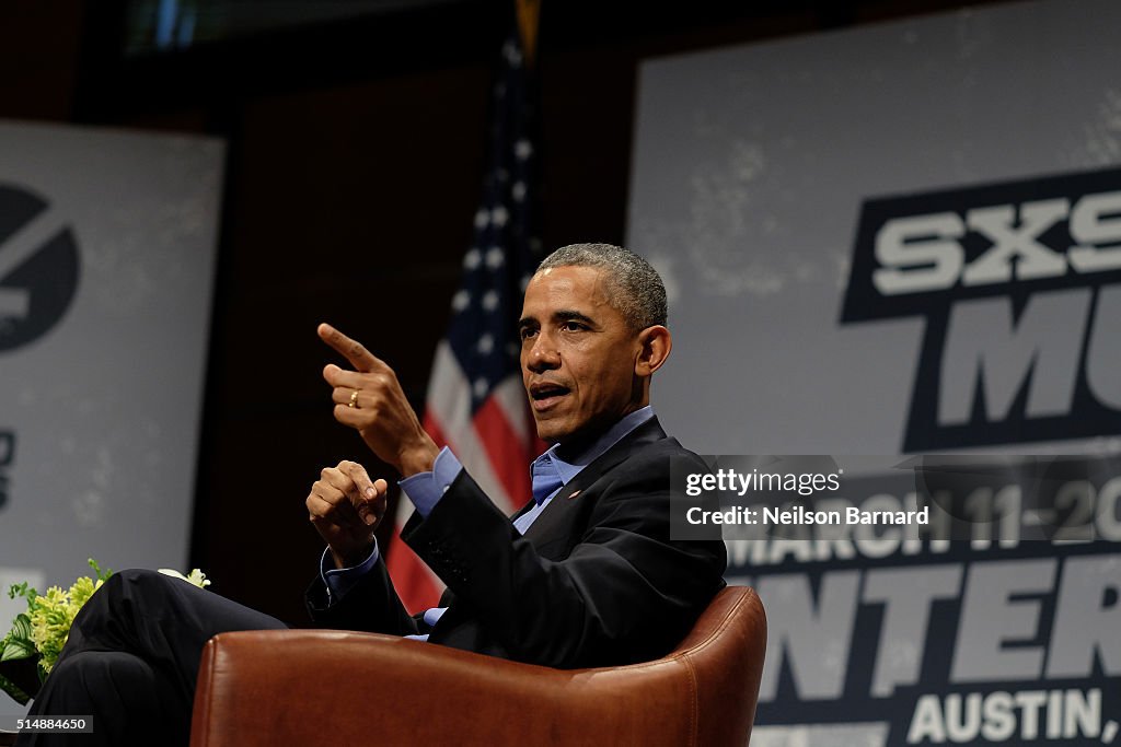 President Barack Obama - 2016 SXSW Music, Film + Interactive Festival