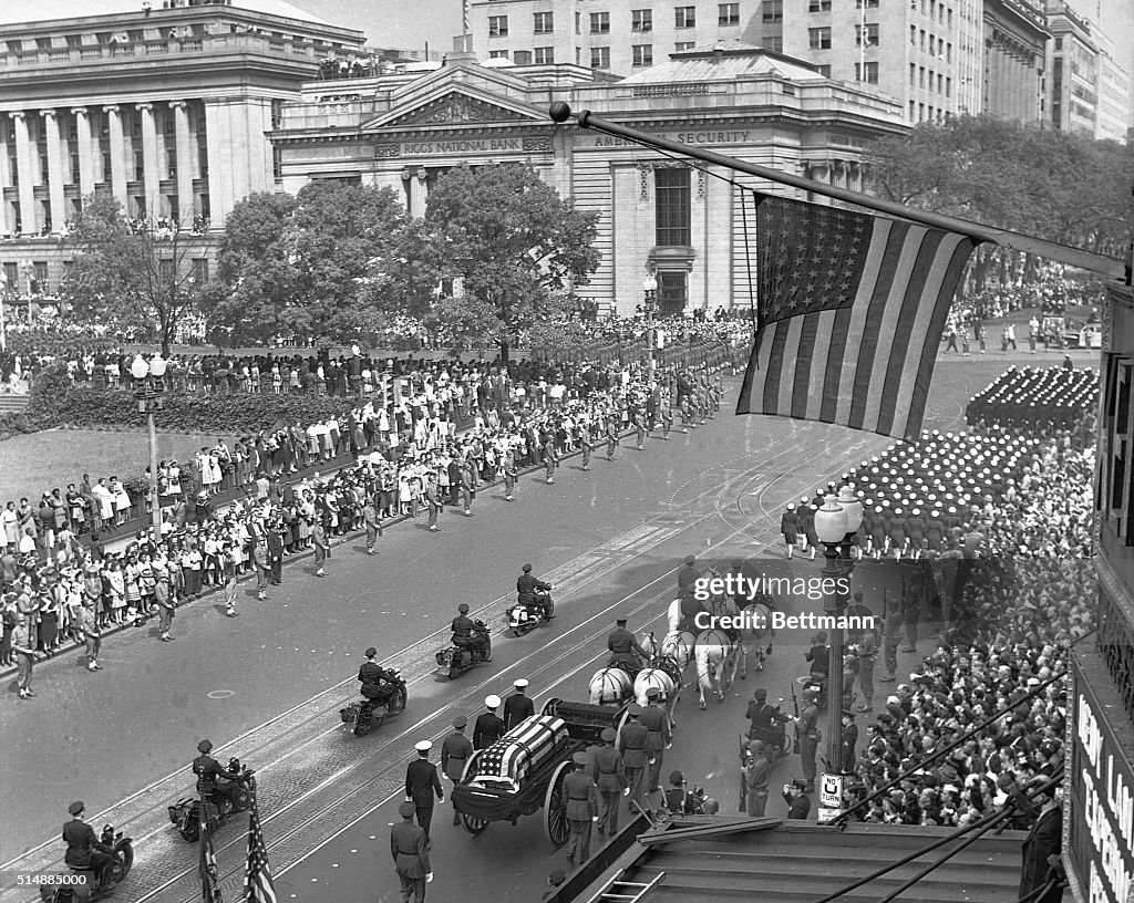 Franklin Delano Roosevelt Funeral Procession