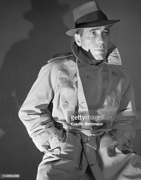 Humphrey Bogart in undated photograph.