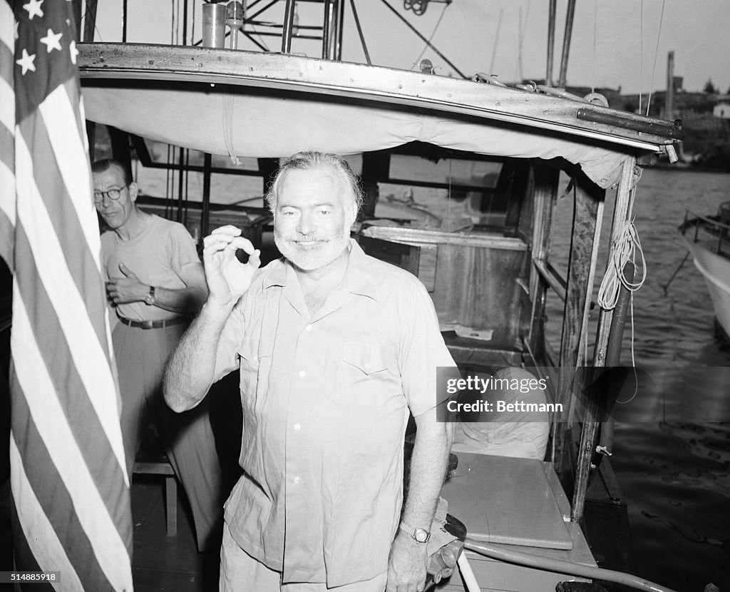 A Fishless Ernest Hemingway