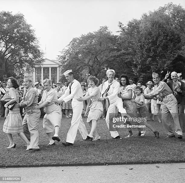 Conga Formation 28 Kids In Conga Line Stock Photos, High-Res Pictures, and Images ...