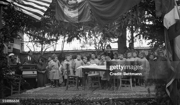 Survivers of the Armenian genocide.