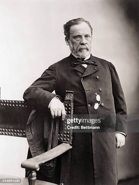 Portrait of Louis Pasteur French Chemist. Undated photograph by Nadar. BPA2# 4337