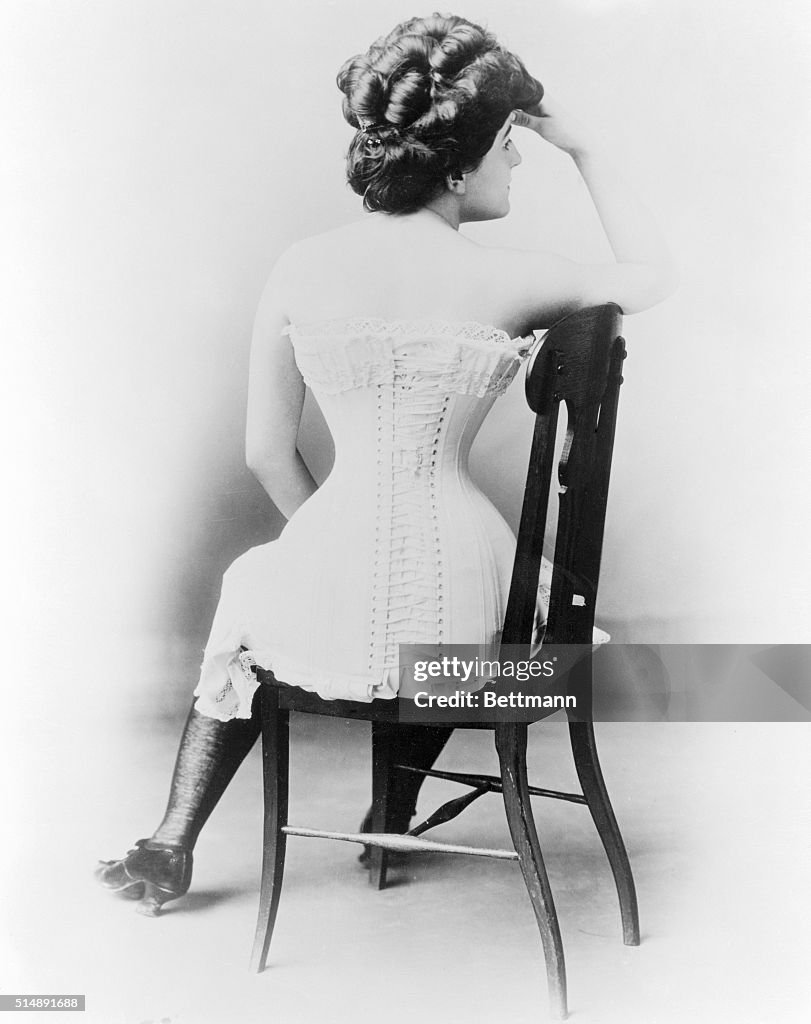Young Lady in a Victorian Corset
