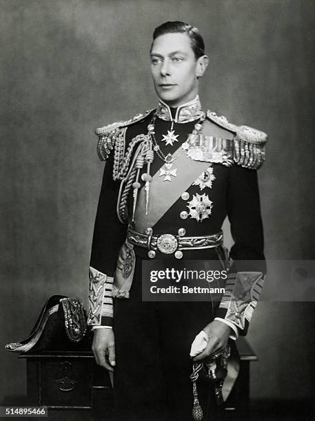 George VI: of England.