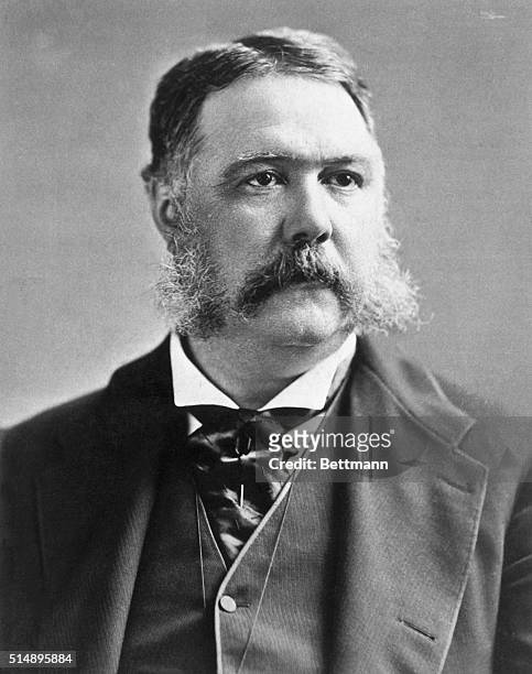 Chester A. Arthur, , the twenty-first President of the United States.