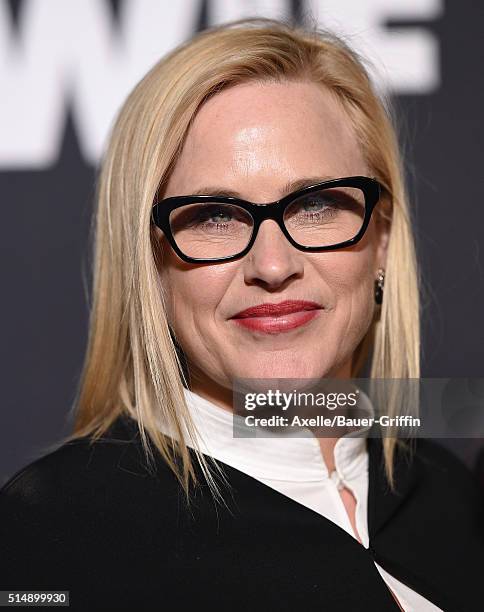 Actress Patricia Arquette arrives at the Ninth Annual Women In Film Pre-Oscar Cocktail Party at HYDE Sunset: Kitchen + Cocktails on February 26, 2016...