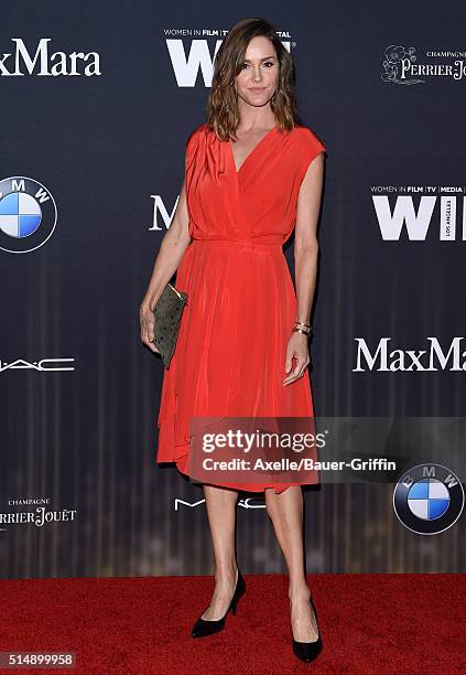 Actress Erinn Hayes arrives at the Ninth Annual Women In Film Pre-Oscar Cocktail Party at HYDE Sunset: Kitchen + Cocktails on February 26, 2016 in...