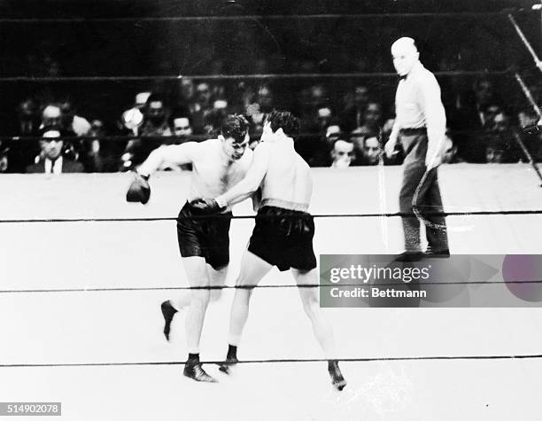 Jim Braddock Boxing Against Max Baer