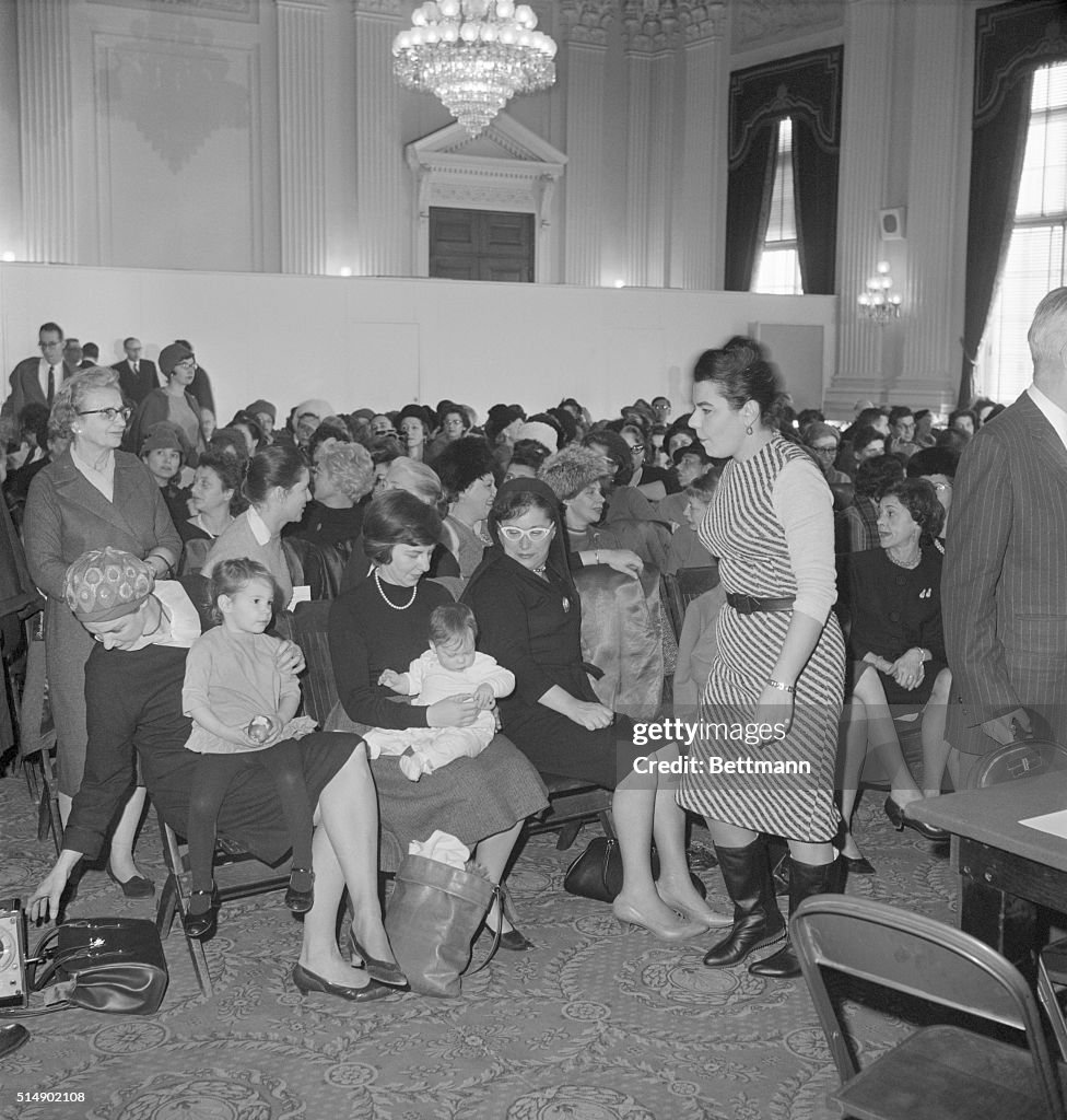 Audience at a House Un-American Activities Committee Meeting