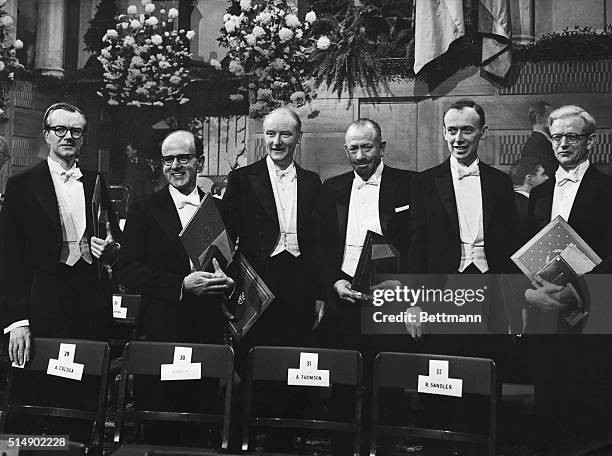 The traditional Nobel festivities are taking place today, December 10th, 1962 in Stockholm under the observance of the traditional ceremonies. In the...