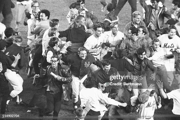 New York, NY: Everybody in New York loved the Mets September 24 after they beat St. Louis and won the Eastern Division title in the National League....