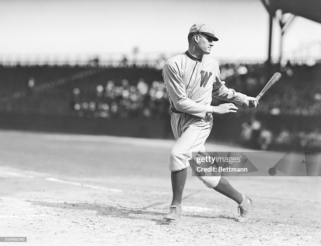 Walter Johnson Batting