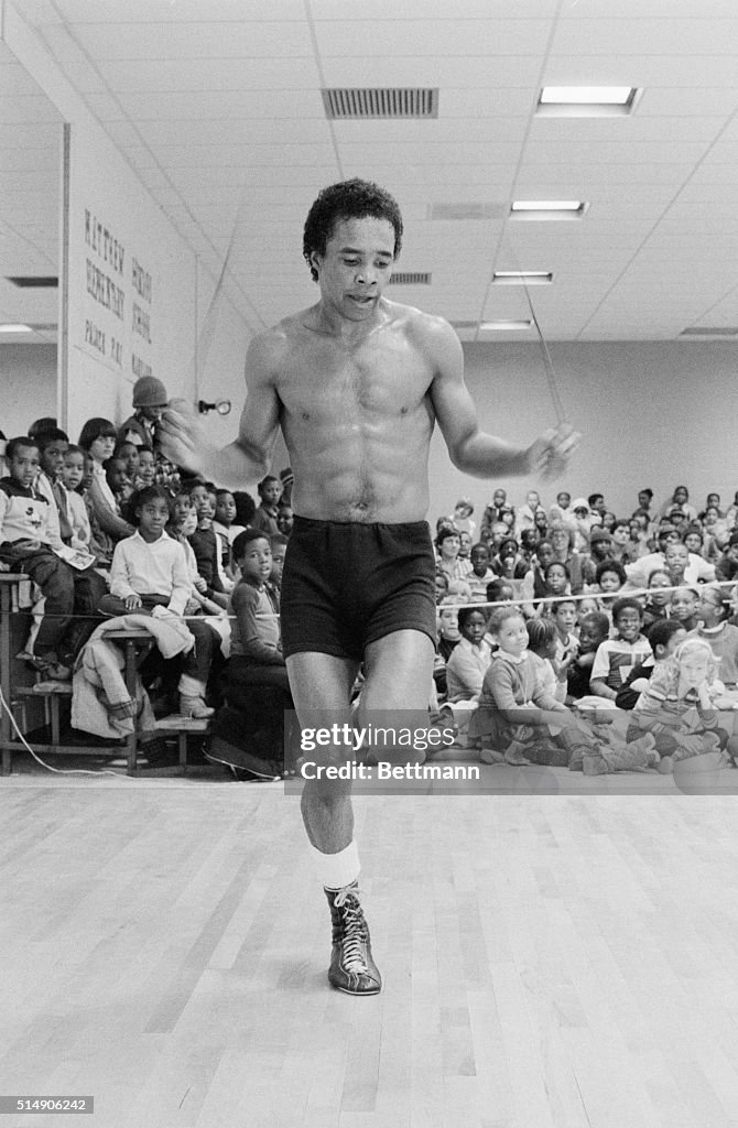 Sugar Ray Leonard Jumping Rope