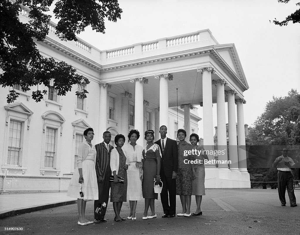 Students Shown at White House