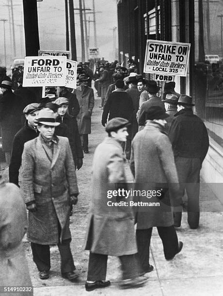 St. Louis, MO-Declaring, "We are ready to move against Henry Ford if he wants us to," the C.I.O.'s United Auto Workers Union today officially...