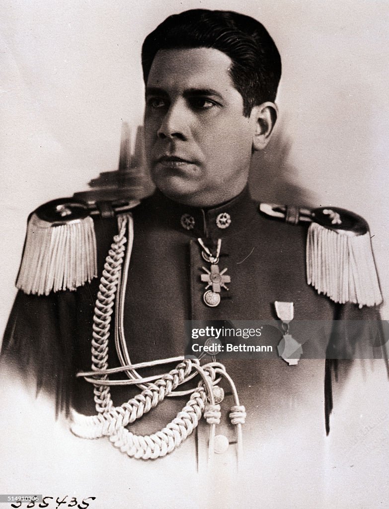 Portrait of Higinio Morinigo in Uniform