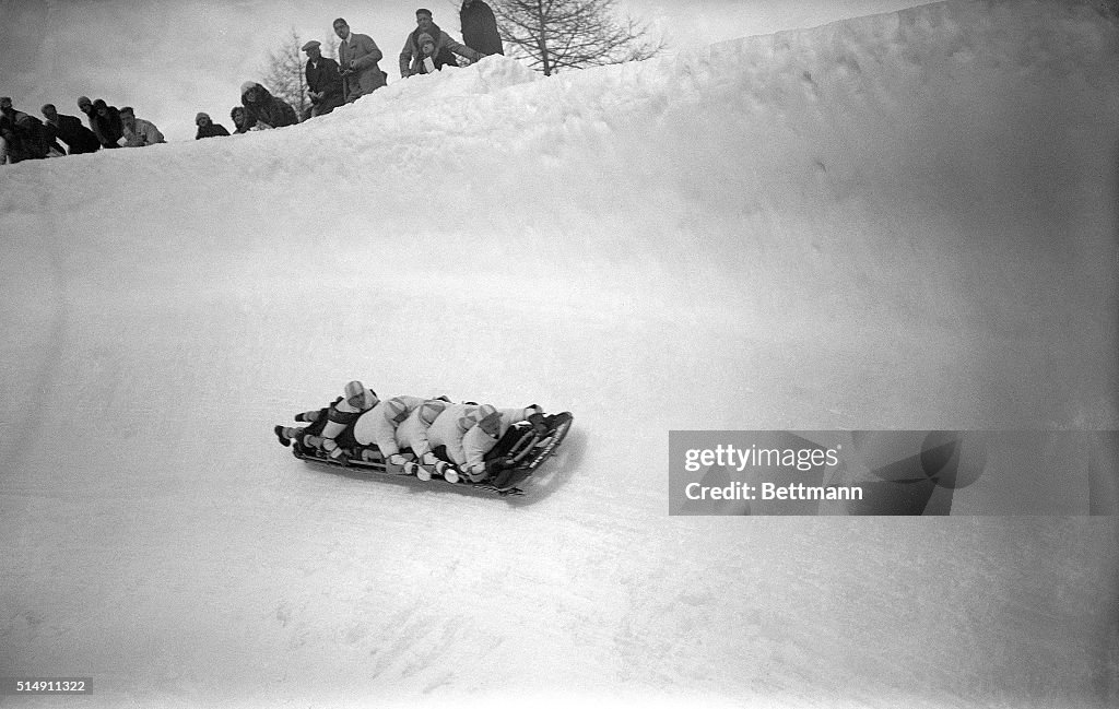German Olympic Bob Sled Team