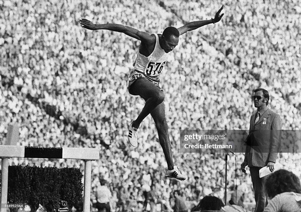 Kenya's Kip Keino at Munich Olympics