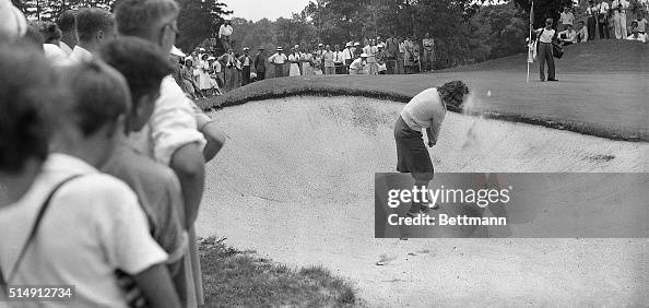 Betty Jameson in Sand Trap Betty Jameson in Sand Trap