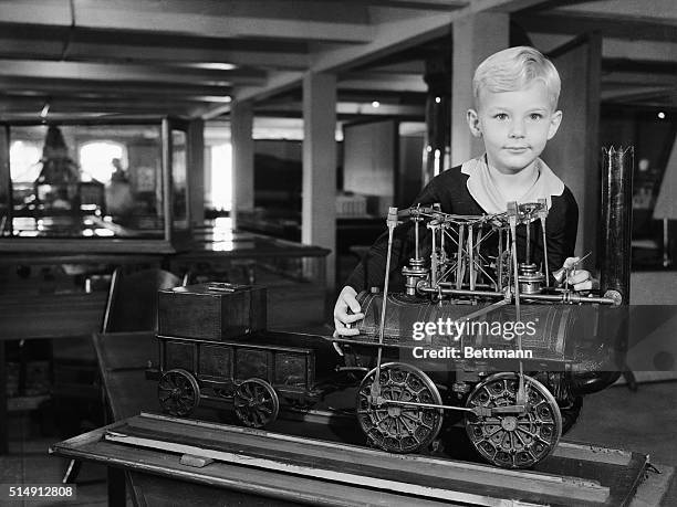 Model Of First Steam Locomotive. September 27th marks the one hundred and seventh anniversary of the invention and first successful trial of the...