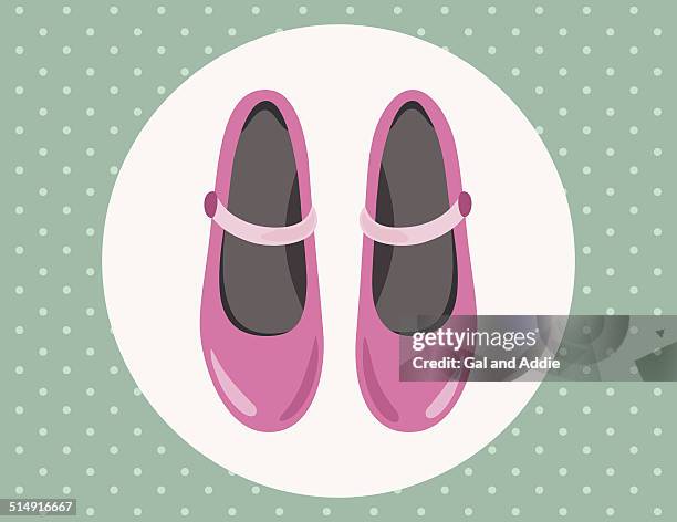 pink sandals - strap stock illustrations