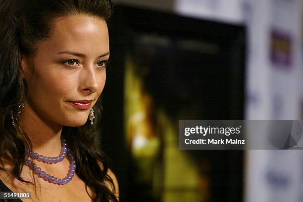 Actress Amelia Cooke attends the Hollywood Film Festival's closing night premiere of "A Love Song For Bobby Long" at the ArcLight Theatre October 17,...