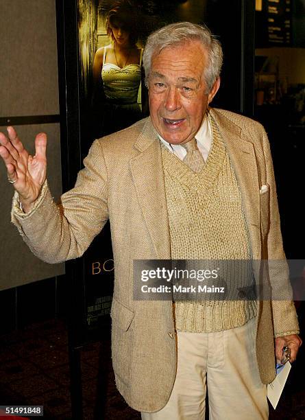 Actor Jack Larson attends the Hollywood Film Festival's closing night premiere of "A Love Song For Bobby Long" at the ArcLight Theatre October 17,...