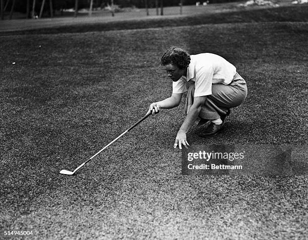 Miss Patty Berg, of Minneapolis, Minnesota, is the newest golfing sensation. Miss Berg climaxed a splendid winter showing recently by defeating the...