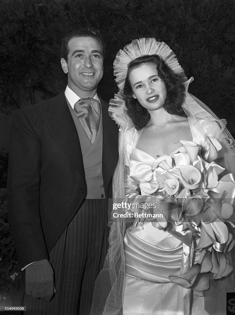 Pasquale DiCicco and Gloria Vanderbilt