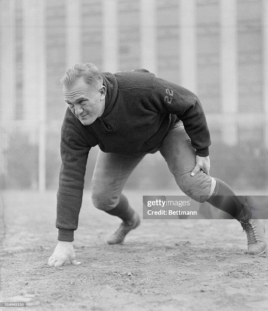 Football Player Cal Hubbard