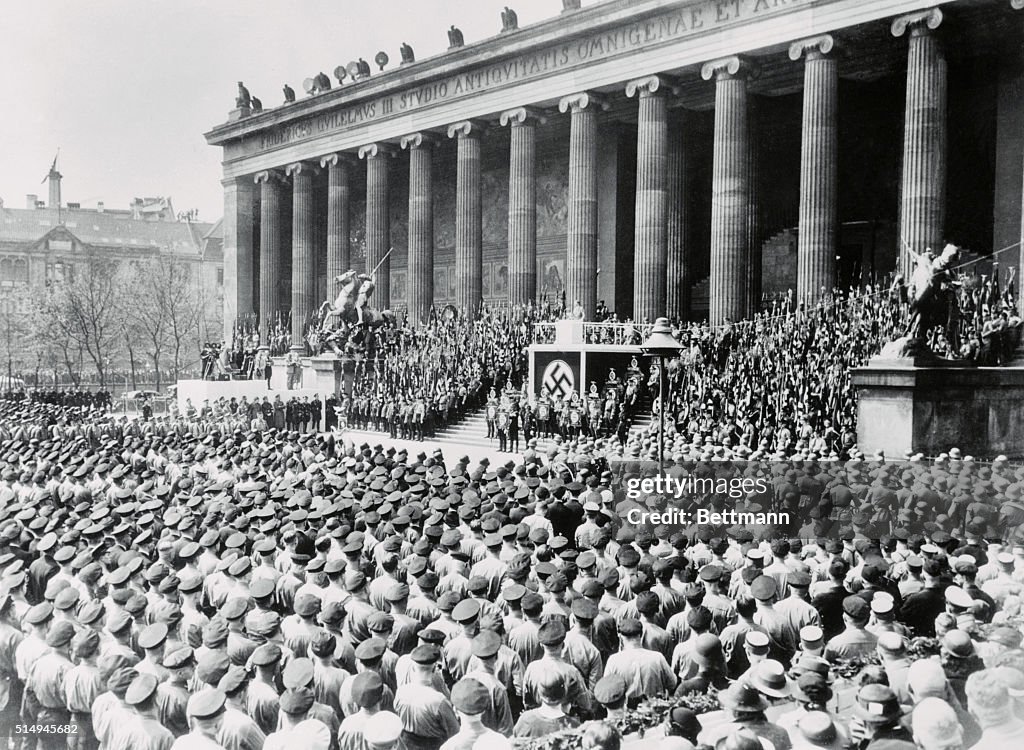 Ww2 Hitler Rally 1015 Nazi Rally