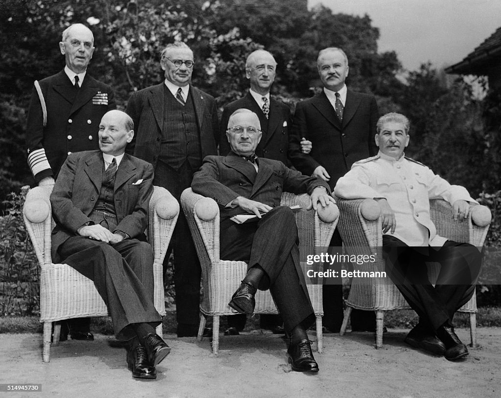 Conferees Posing for Portrait