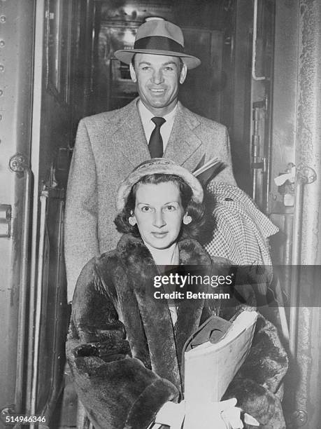 Ben Hogan and wife, Valerie, return to their home in Fort Worth after the bantam golfer's amazing comeback in the Los Angeles Open. Hogan had to be...