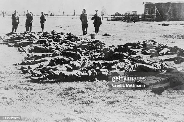 With resistance in unconquered "conquered" Yugoslavia still bitter and strong, the Nazi warlords are using terror tactics in attempts at stamping out...