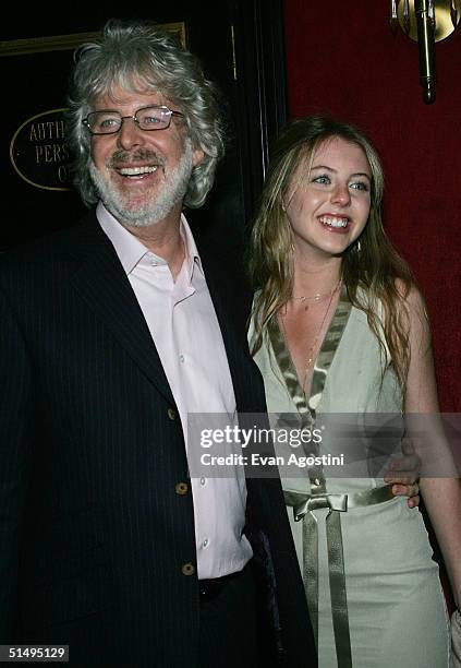 Director Charles Shyer and daughter attend the New York Premiere of "Alfie" at The Ziegfeld Theatre October 18, 2004 in New York City.