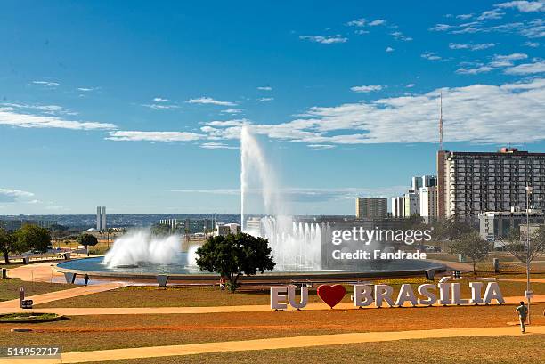 light source from the tv tower brasilia - federal district stock pictures, royalty-free photos & images