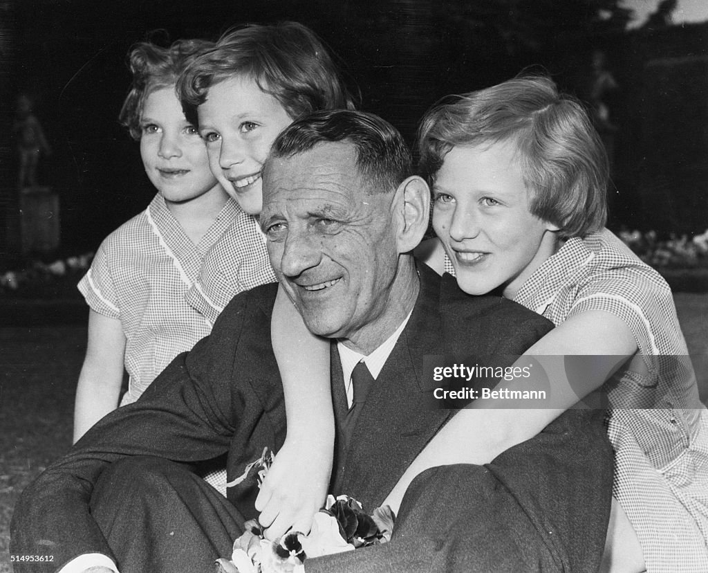 Denmark's King with Daughters