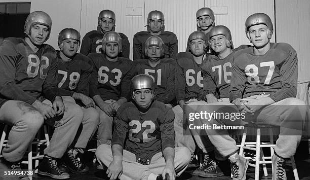 The probable Detroit Lions starting lineup, prepping for their championship clash with the Cleveland Browns, will be: , backs Gene Gedman ; Bob...