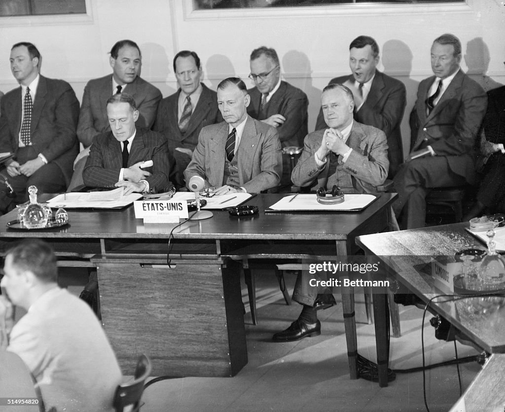 Geneva Conference Members in Session