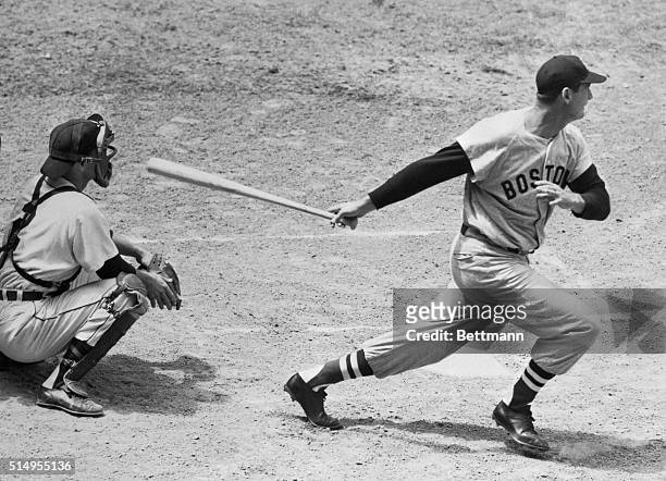 Although the Boston Red Sox dropped both games of a doubleheader to the rampaging Detroit Tigers on May 16th, Sox slugger Ted Williams awed the 42,...