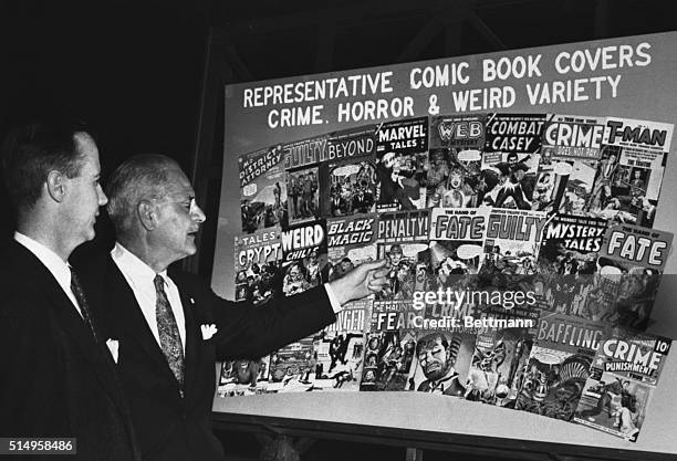 Assemblyman James A. Fitzpatrick, of Plattsburg, New York, Chairman of the New York State Joint Legislative Committee to study the "publication of...