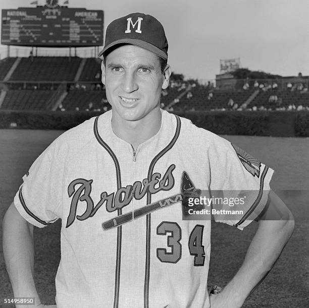 Bobby Thomson of the Milwaukee Braves