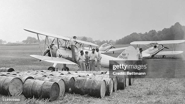 With the poliomyelitis outbreak in Wilmington and the North Delaware area reaching epidemic proportions, planes of the United States Public Health...