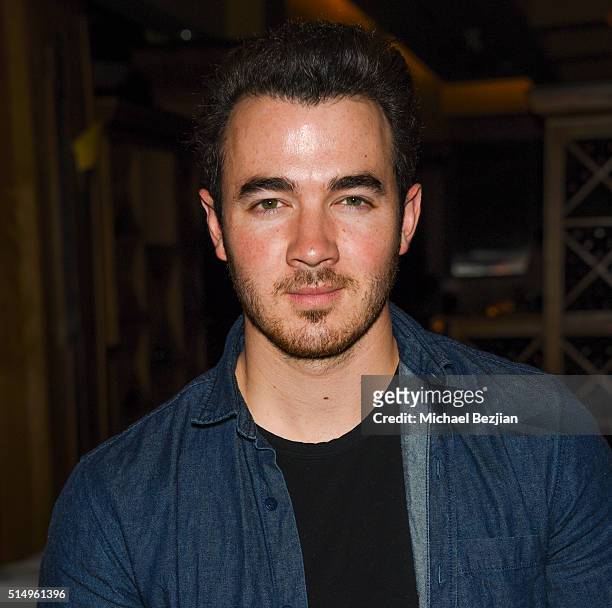 Musician Kevin Jonas poses for a portait at Brand Innovators at SXSW on March 11, 2016 in Austin, Texas.