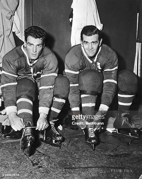 Henri "Pocket Rocket" Richard and his big brother Maurice, the original Rocket, give the Montreal Canadiens what is shaping up as one of professional...